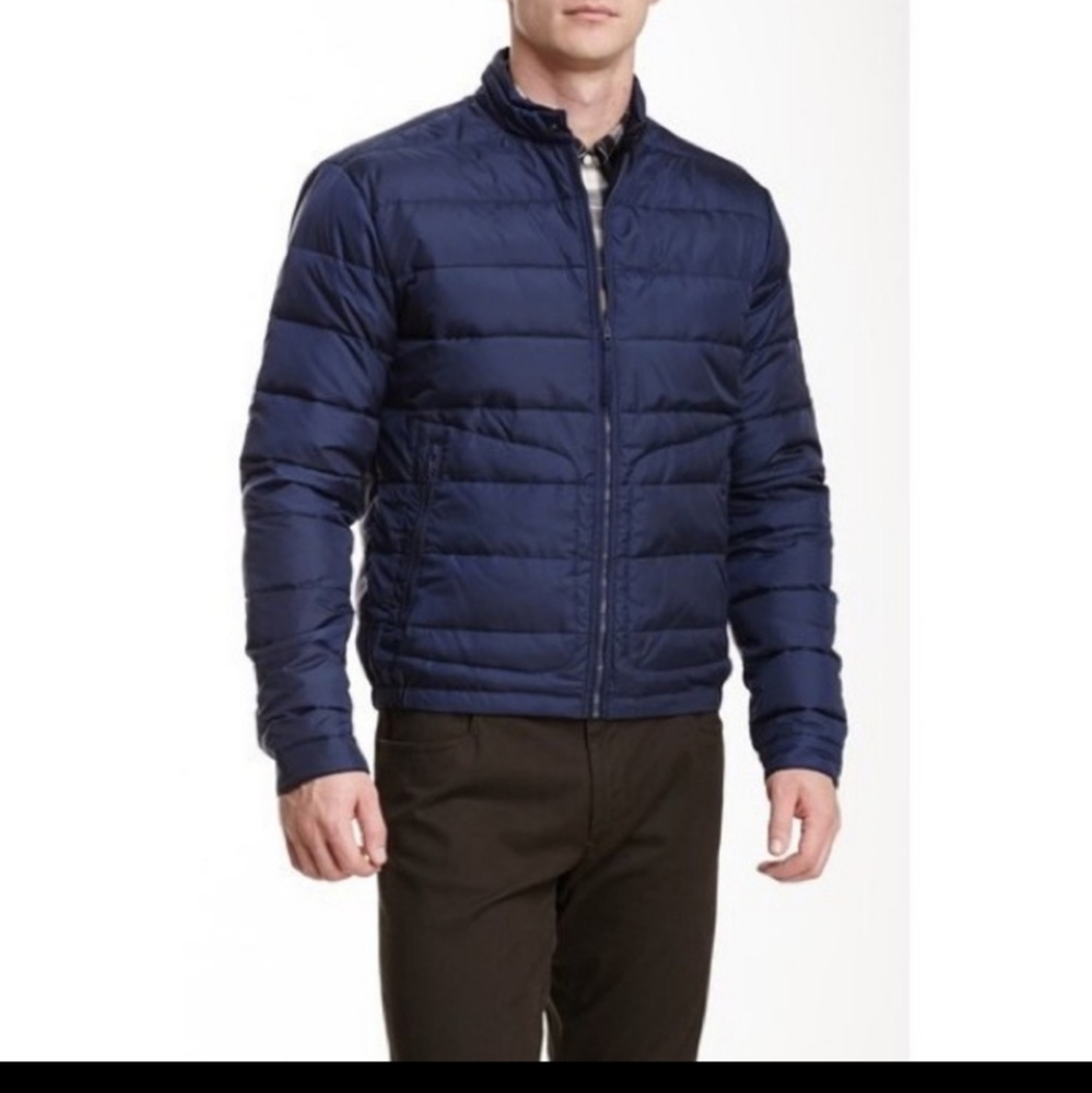 Vince Men’s Japanese Down Quilted Puffer Jacket ,Size XXL but more like XL